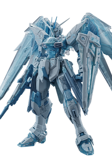MG 1/100  自由高达 CROSS CONTRAST COLORS / 透明蓝