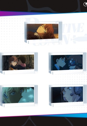 名侦探柯南 剧场版 黑铁的鱼影 迷你亚克力砖 B款盲盒 | Hpoi手办维基