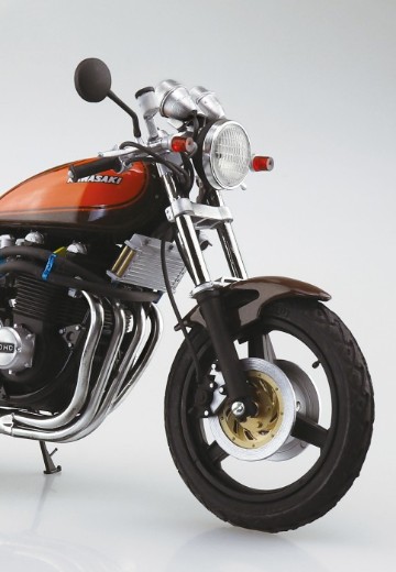 摩托车系列 No.46  川崎 Z2 750RS 1973款 定制版 | Hpoi手办维基