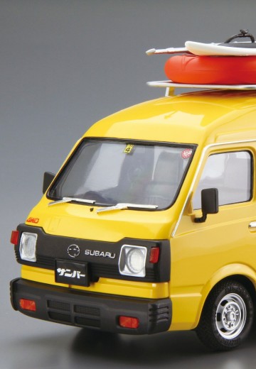 汽车模型系列 No.55 斯巴鲁 K88 Sambar 高顶 4WD 1980款 | Hpoi手办维基