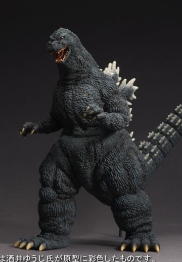 东宝30厘米系列 酒井祐司造型杰作 哥斯拉大战基多拉 哥斯拉（1991）新宿版 发光版 | Hpoi手办维基