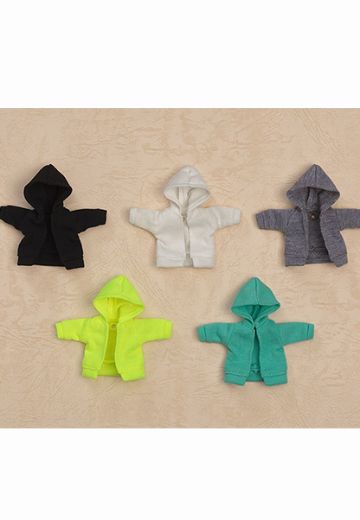 粘土娃 服装 连帽上衣 （黑色/白色/灰色/黄色/薄荷色） | Hpoi手办维基