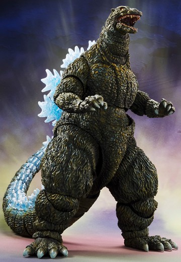 S.H.MonsterArts  哥斯拉大战机械哥斯拉2 哥斯拉（生赖范义海报版） | Hpoi手办维基