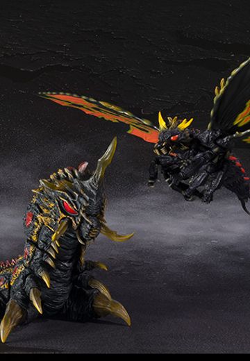 S.H.MonsterArts   哥斯拉大战魔斯拉 成虫巴特拉+幼虫巴特拉 特别配色