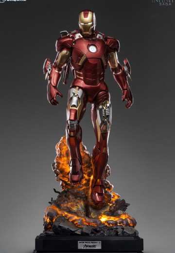 漫威 钢铁侠 7号装甲 全身像