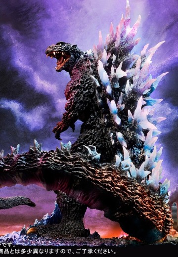 哥斯拉商城限定 酒井祐司造形杰作 哥斯拉（2004）海报版 「再见了，哥斯拉。」朝阳版 | Hpoi手办维基