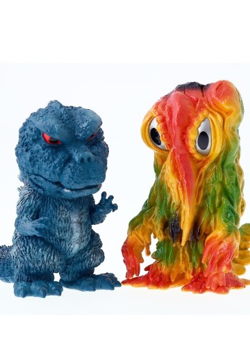 Q版拟真 哥斯拉大战黑多拉 BULLMARK配色套装 | Hpoi手办维基