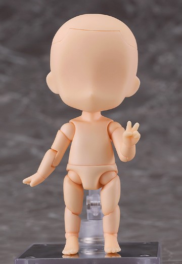 粘土娃 素体 1.1 小孩 （桃色） | Hpoi手办维基