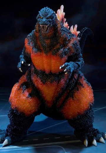 巨型系列 哥斯拉大战戴斯特洛伊亚 哥斯拉 1995 | Hpoi手办维基