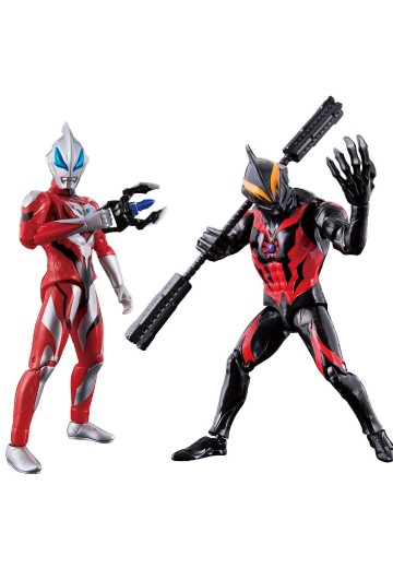 奥特超可动人偶 捷德奥特曼大战贝利亚奥特曼 | Hpoi手办维基