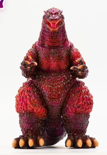 软胶怪兽档案系列 哥斯拉 1995 怪兽画布 第一期配色 | Hpoi手办维基