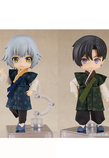 粘土娃 服装套组 世界之旅：韩国男孩(藏青色/绿色) | Hpoi手办维基