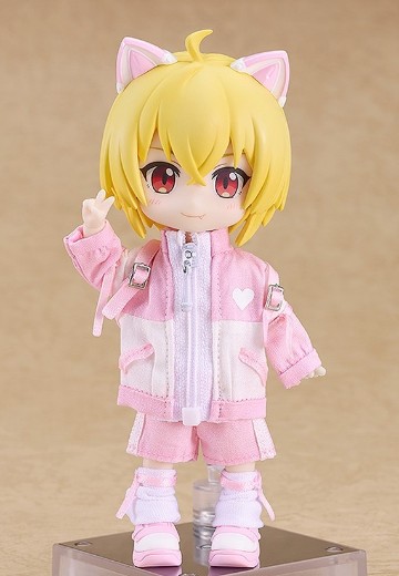 粘土娃 服装套组 次文化运动服（蓝色/粉色） | Hpoi手办维基