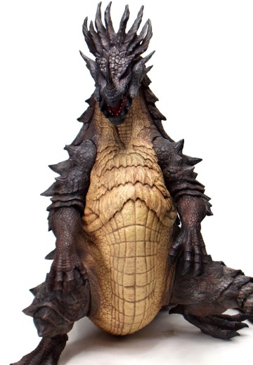 怪物猎人15周年纪念 巨大软胶系列02 苍老山龙 | Hpoi手办维基