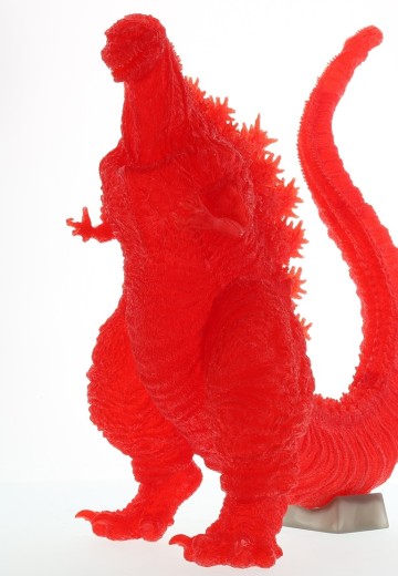 东宝30厘米系列 酒井祐司造型杰作 哥斯拉（2016）软胶拼装套件 透明红色版 | Hpoi手办维基