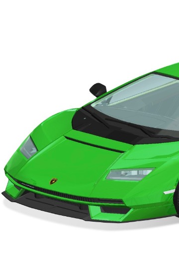 卡扣组合型套件 No.19-E 兰博基尼 COUNTACH LPI 800-4（绿色） | Hpoi手办维基