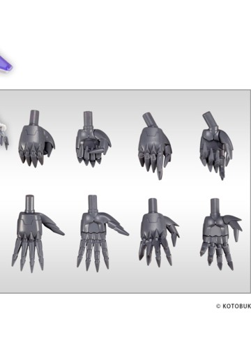 M.S.G 造型手组件 尖锐造型手2 | Hpoi手办维基