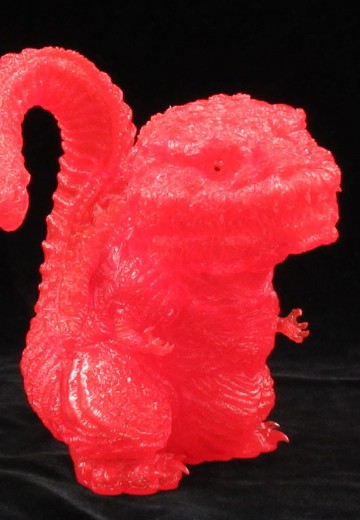 Q版拟真 哥斯拉（2016）第四形态 透明红色版