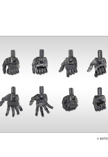 M.S.G 造型手组件 圆指造型手NEO | Hpoi手办维基