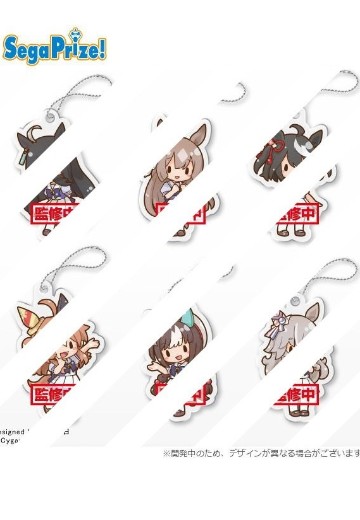 赛马娘 闪耀！优俊少女 Fuwa Petit 塑料钥匙链1 | Hpoi手办维基