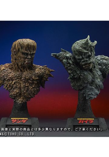 科学怪人的怪兽 山达大战盖拉 胸像套装 | Hpoi手办维基