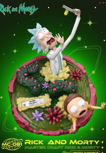 MC-81 极匠系列 瑞克和莫蒂 场景雕像 | Hpoi手办维基