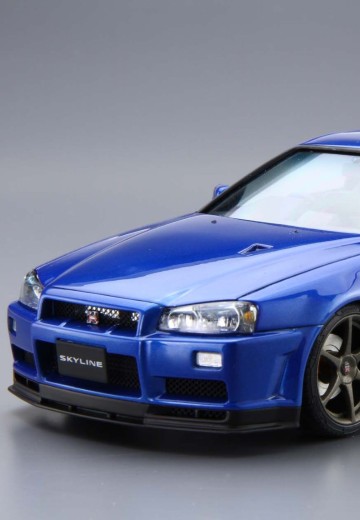 汽车模型 No.8  日产 BNR34 Skyline GT-R V-spec II 2002款 | Hpoi手办维基