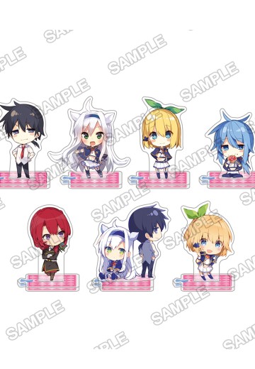 不正经的魔术讲师与禁忌教典 完结纪念 集换式迷你Q角色亚克力立牌 | Hpoi手办维基