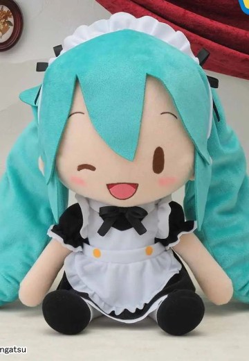 超大毛绒玩偶 初音未来 女仆款