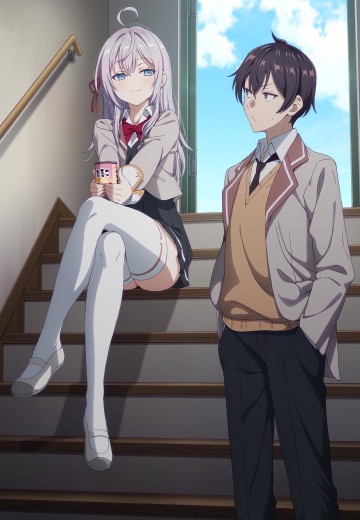 不时用俄语小声说真心话的邻桌艾莉同学