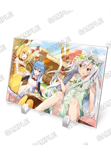 不正经的魔术讲师与禁忌教典 完结纪念 亚克力立牌 希丝缇娜+露米娅+莉艾尔 | Hpoi手办维基