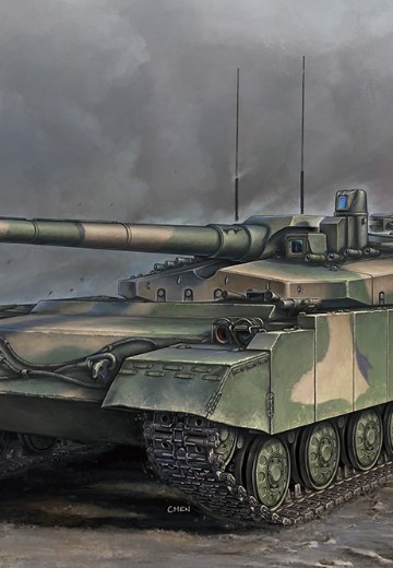 编号:09607 1/35 装甲车辆系列 俄罗斯490A工程 | Hpoi手办维基