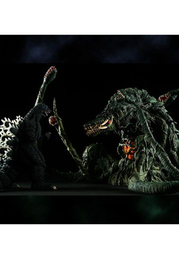 东宝大怪兽系列 哥斯拉1989 + 碧奥兰蒂 发光版 套装 PB限定版 | Hpoi手办维基