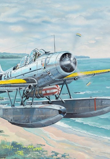 编号：03233 1/32 军用飞机系列 美国TBD-1A“蹂躏者”水上鱼雷攻击机 | Hpoi手办维基