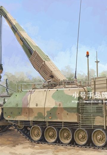 编号:84566 1/35 装甲车辆系列 现代德国 BPz3A1“水牛”装甲救援车