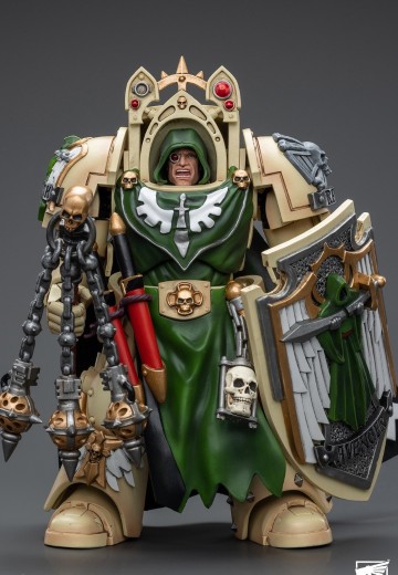 战锤40000 黑暗天使 装备带罪者连枷的死翼骑士长 | Hpoi手办维基