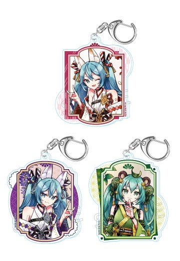 初音未来系列 百鬼夜行 亚克力挂件 | Hpoi手办维基