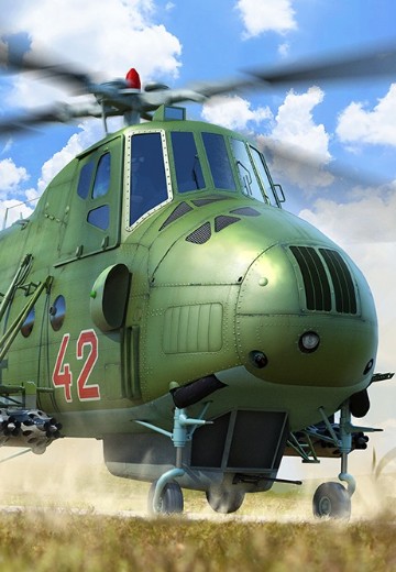 编号：05818 1/48 军用飞机系列 俄罗斯米-4AV“猎犬”直升机 | Hpoi手办维基