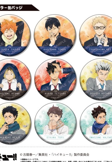 排球少年 收藏式锡徽章 天气系列 第二弹 | Hpoi手办维基