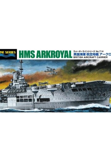 水线系列 No.714 英国皇家海军 航空母舰 皇家方舟号 1941年 俾斯麦追击战 | Hpoi手办维基