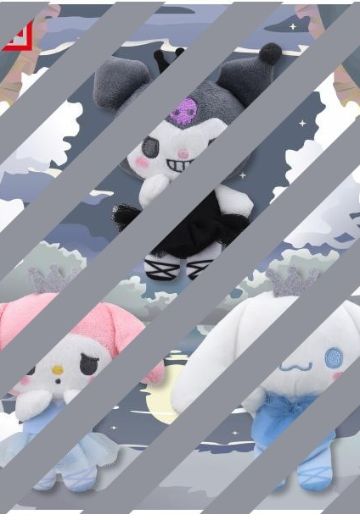 简单可爱 三丽鸥家族 抱抱布偶 布偶挂件 天鹅湖 | Hpoi手办维基