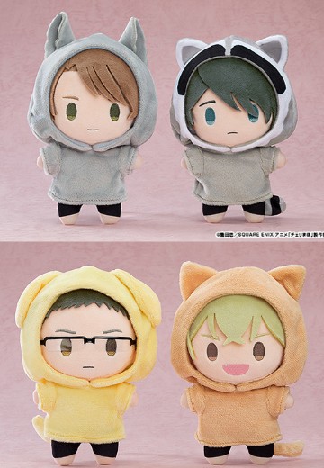 到了30岁还是处男，似乎会变成魔法师 毛绒玩偶 安达清/黑泽优一/柘植将人/绵矢凑 连帽衫 | Hpoi手办维基