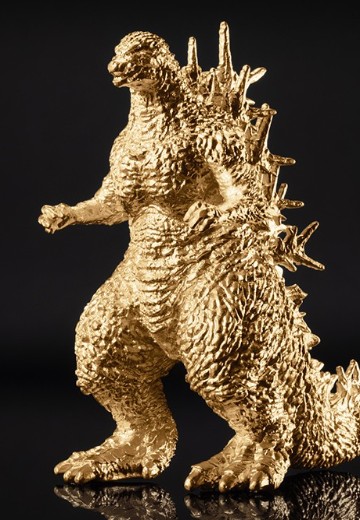 哥斯拉-1.0 哥斯拉 黄金模型（18K黄金）