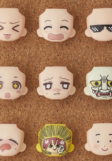 粘土人配件系列 替換用脸部表情03 | Hpoi手办维基