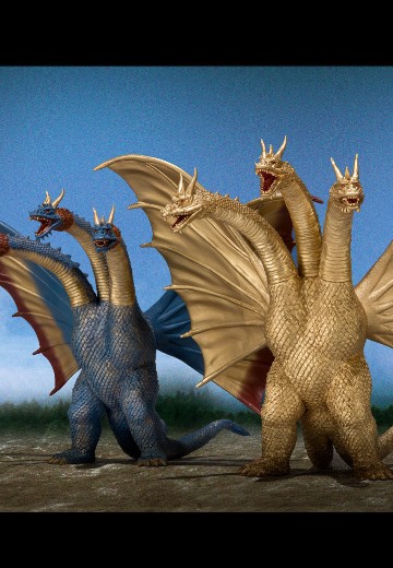 怪兽番外地 基多拉（1964） 三头套装 | Hpoi手办维基