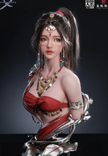 鬼刀 风曳公主 蜡像级等身全硅胶半身艺术像 | Hpoi手办维基