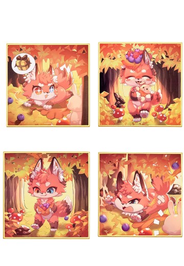 毛绒大陆 色纸 | Hpoi手办维基