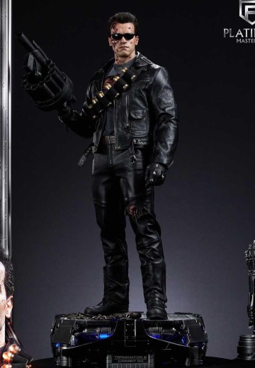 PLMT2-01 终结者2：审判日 T-800 CYBERDYNE 枪战 | Hpoi手办维基