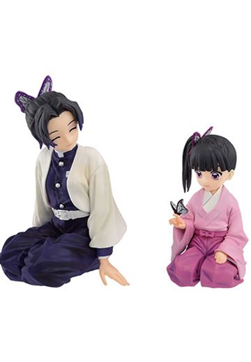 一番赏 鬼灭之刃 ～在蝶屋敷的回忆～ 最终大奖 蝴蝶忍 与 胡蝶栗花落香奈乎 最终大奖版 | Hpoi手办维基