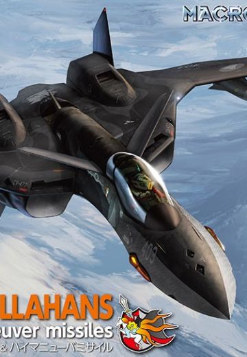 超时空要塞 VF-19A“SVF-440 Dullahans”附带高速装备 + 高机动导弹 | Hpoi手办维基